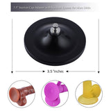Hismith Three Point Five Inch Suction Cup Dildo Adapter For Universal KlicLok - MACHINES-PREMIUM