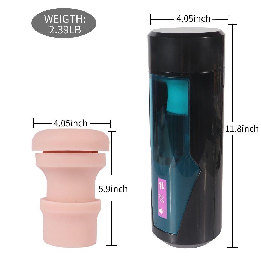 HiSmith Thrusting Male Stroker (Suction Base / KlicLok and App) - MASTURBATORS - PREMIUM