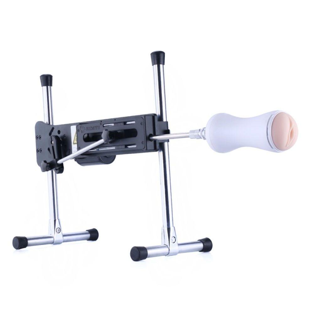 HiSmith - Vibrating Pussy Stroker with White Case (KlicLok) - MASTURBATORS