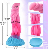 HiSmith Wildolo - 8.2" Silicone Beleala Dildo (Suction) - Sex Toys
