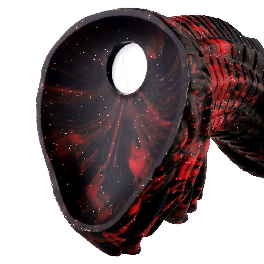 HiSmith Wildolo - 9.7" Silicone Vibrating Glow in the Dark Ceolia Dildo (Suction Remote and App) - DONGS