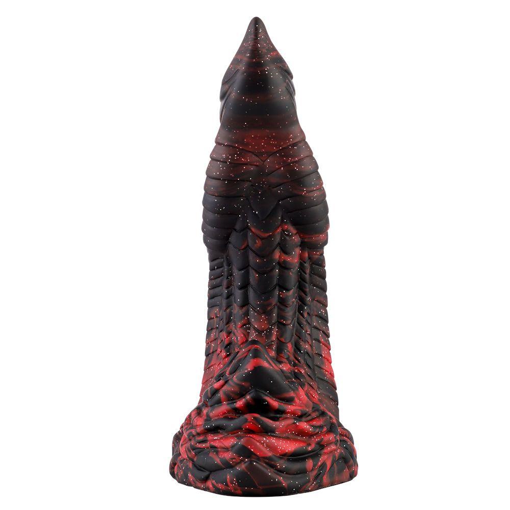 HiSmith Wildolo - 9.7" Silicone Vibrating Glow in the Dark Ceolia Dildo (Suction Remote and App) - DONGS