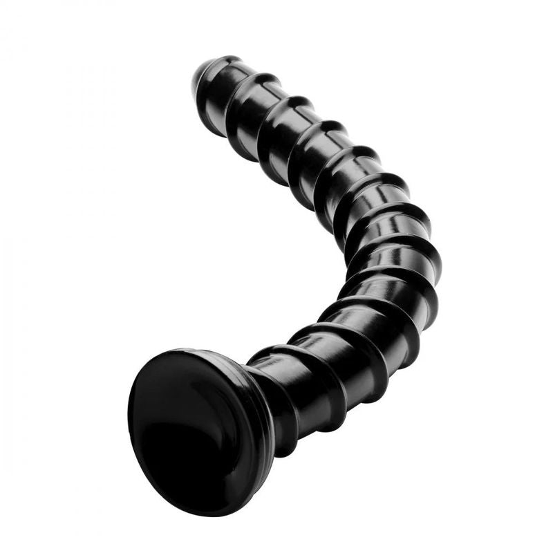 Hosed 18in Swirl Thick Anal Snake - Adult Toys