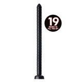 Hosed 19in Ribbed Anal Snake - Adult Toys