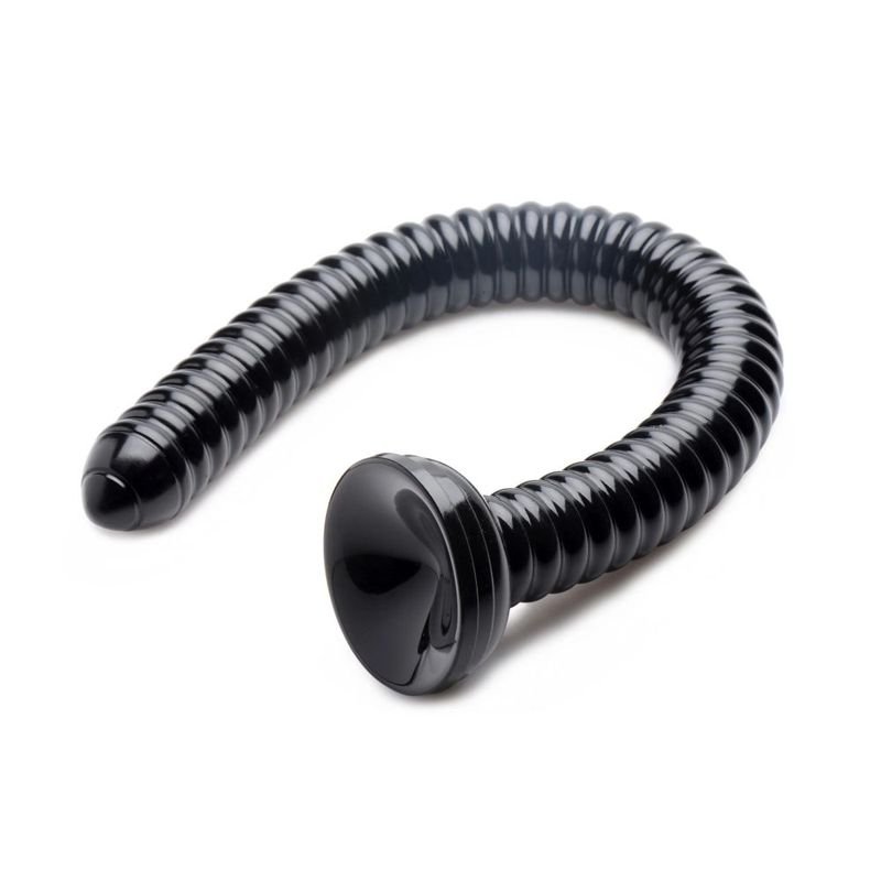 Hosed 19in Ribbed Anal Snake - Adult Toys