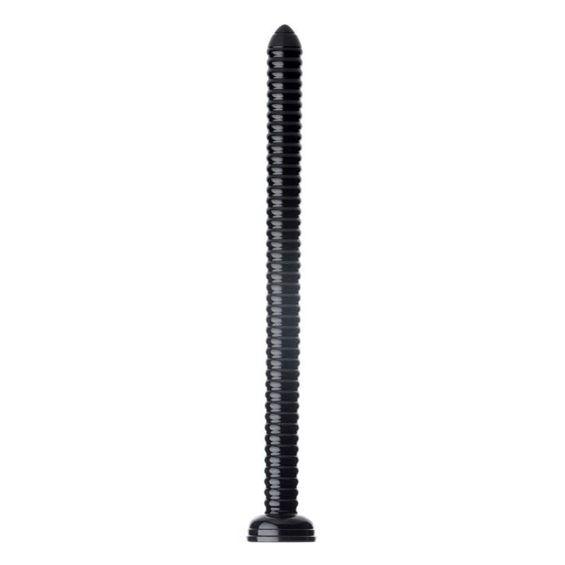 Hosed 19in Ribbed Anal Snake - Adult Toys