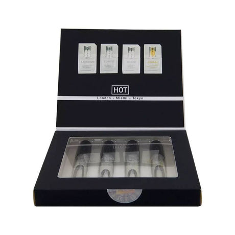 HOT Pheromone Perfume Box Men - 4 x 5ml - Lotions & Potions