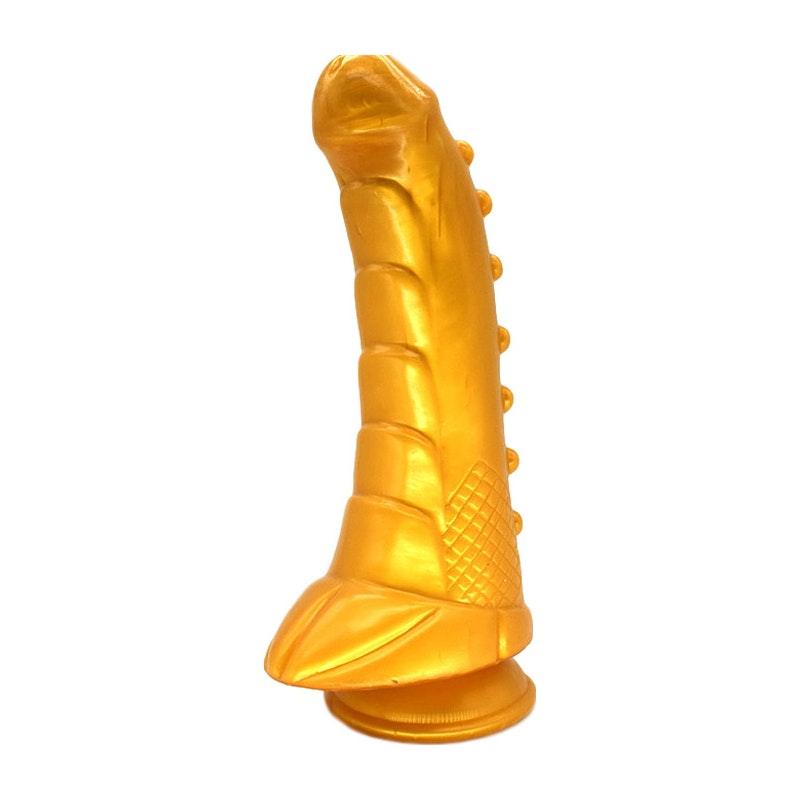Hunchback Dildo Gold - Adult Toys