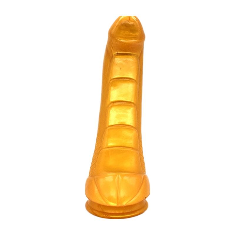 Hunchback Dildo Gold - Adult Toys