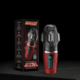 Hypershaker Automatic App Controlled LCD Masturbator Red - Adult Toys
