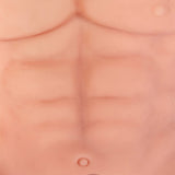Male Sex Doll Torso With 8 Inch Dildo Muscular Abs Realistic TPE