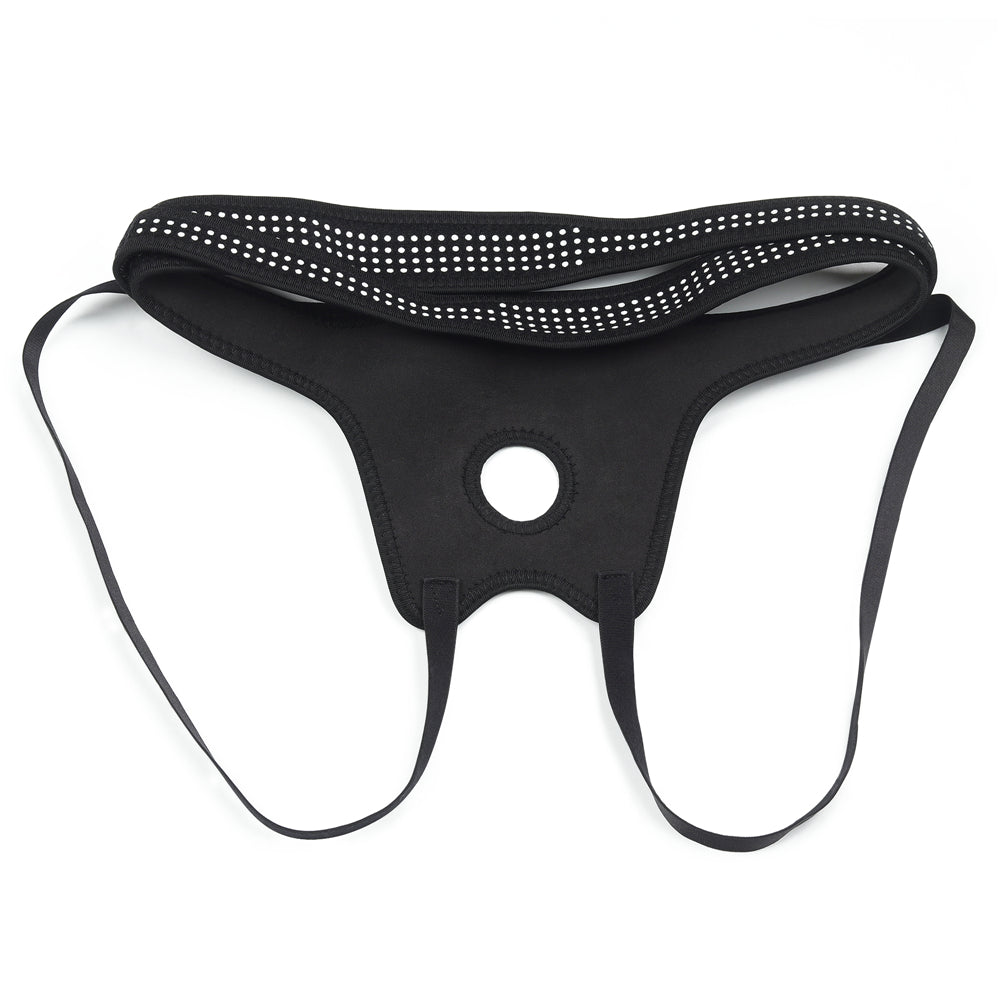 Ingen Easy Strap - On Harness - Black Adjustable (No Probe Included) - STRAP - ONS