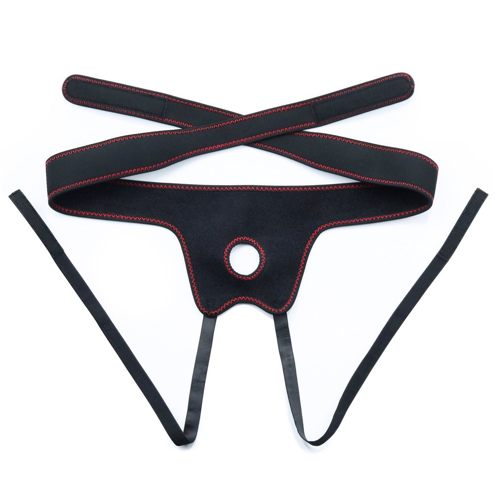 Ingen Vibrating Easy Strap - On Set - Flesh (7'') - STRAP - ONS
