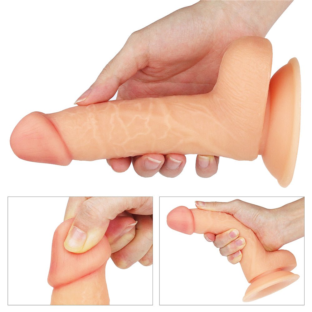 Ingen Vibrating Easy Strap - On Set - Flesh (7'') - STRAP - ONS