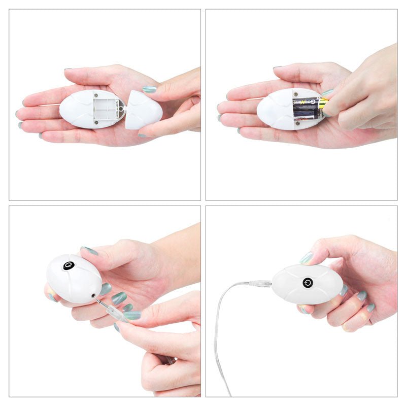 Ingen Vibrating Easy Strap - On Set - Flesh (7'') - STRAP - ONS