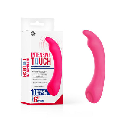 Intensive Touch - Pink - Pink 15 cm USB Rechargeable Vibrator - VIBRATORS