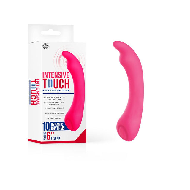 Intensive Touch - Pink - Pink 15 cm USB Rechargeable Vibrator - VIBRATORS