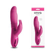 INYA Passion - Pink - Pink 22.2 cm USB Rechargeable Thrusting Rabbit Vibrator - VIBRATORS