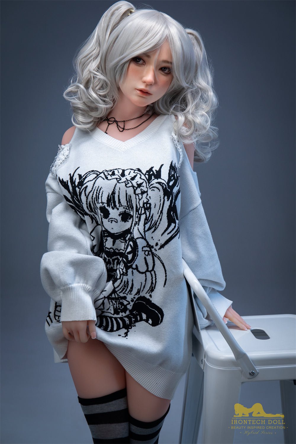 Irontech 154cm Misa Hybrid Sex Doll With TPE Body And Silicone Head - Sex Doll