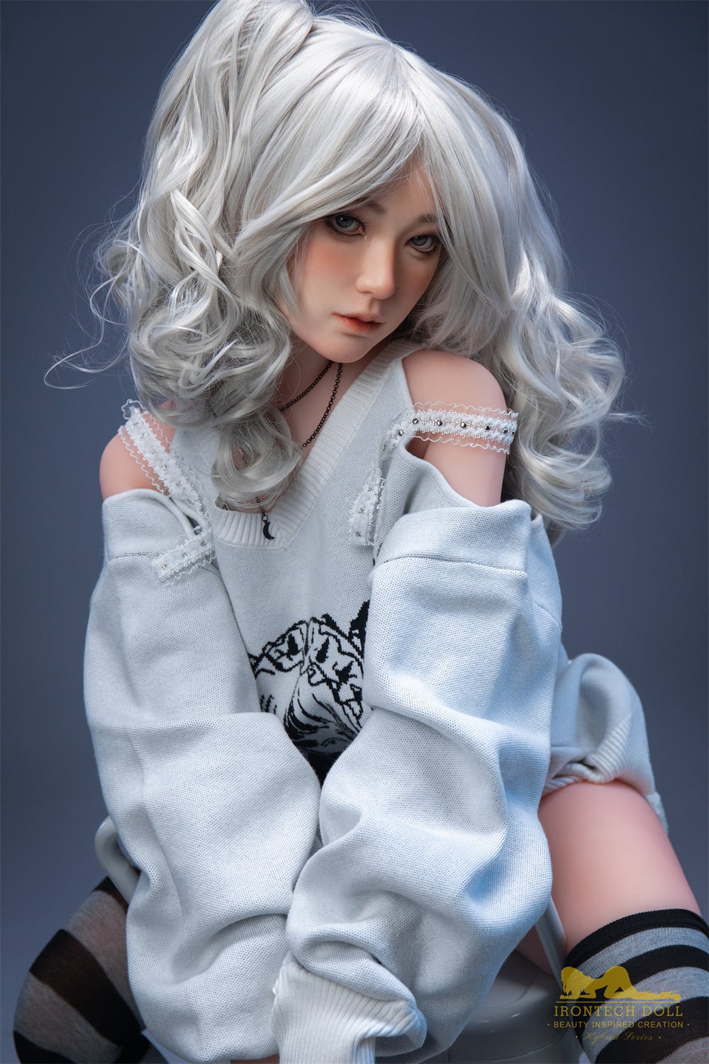 Irontech 154cm Misa Hybrid Sex Doll With TPE Body And Silicone Head - Sex Doll