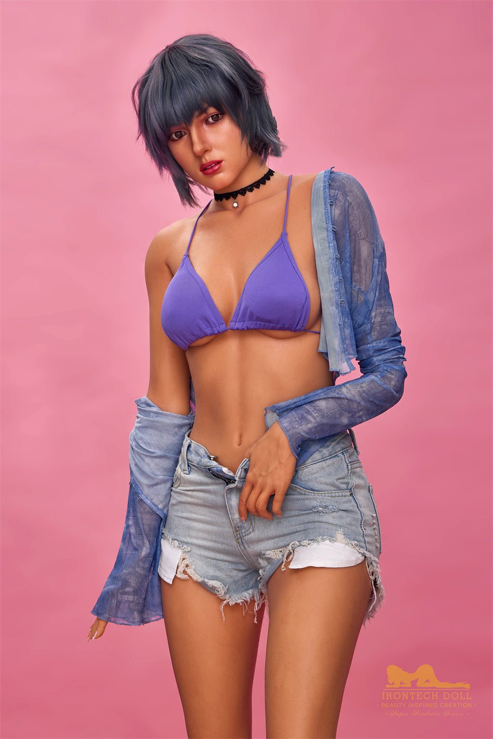 Irontech 168cm BDSM Sex Doll S29 Fenny Realistic Silicone Body - Sex Doll