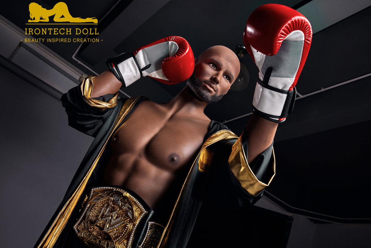 Irontech 175cm Boxing Male Sex Doll Kevin Strong Realistic Figure - Sex Doll