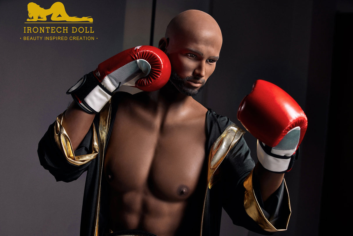 Irontech 175cm Boxing Male Sex Doll Kevin Strong Realistic Figure - Sex Doll