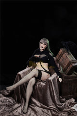 Irontech Gothic Sex Doll Mia 168cm Life Size TPE Doll With Steel Skeleton - Sex Doll