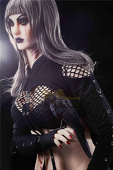 Irontech Gothic Sex Doll Mia 168cm Life Size TPE Doll With Steel Skeleton - Sex Doll