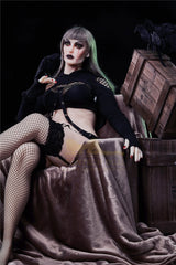 Irontech Gothic Sex Doll Mia 168cm Life Size TPE Doll With Steel Skeleton - Sex Doll
