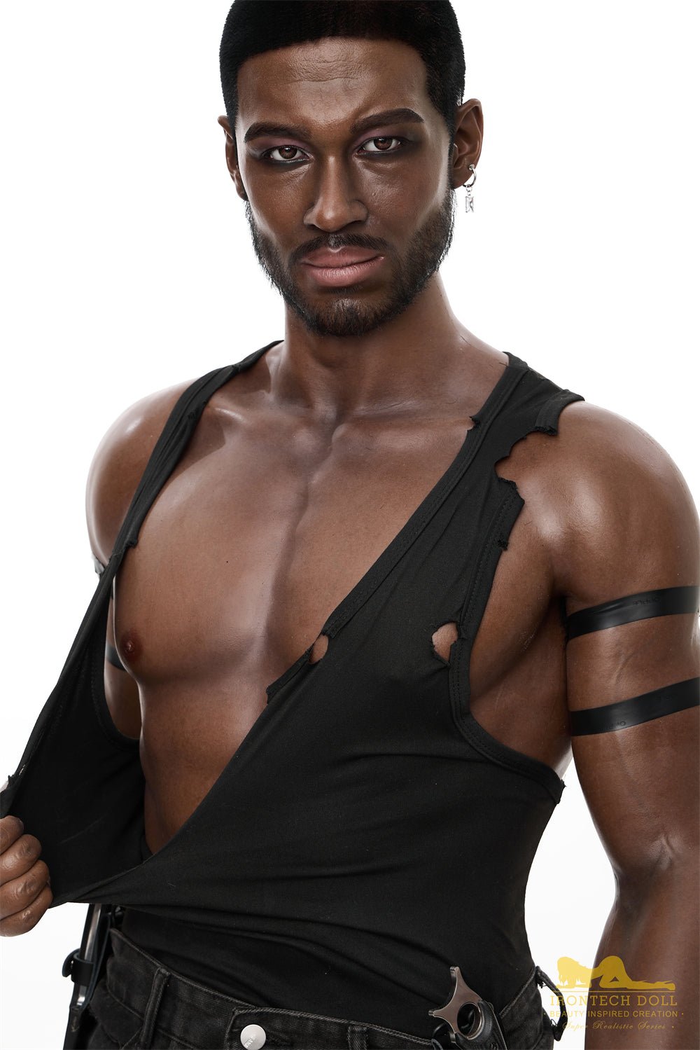 Irontech Silicone Black Male Love Doll 176cm M7 Bill - Sex Doll