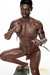 Irontech Silicone Black Male Love Doll 176cm M7 Bill - Sex Doll