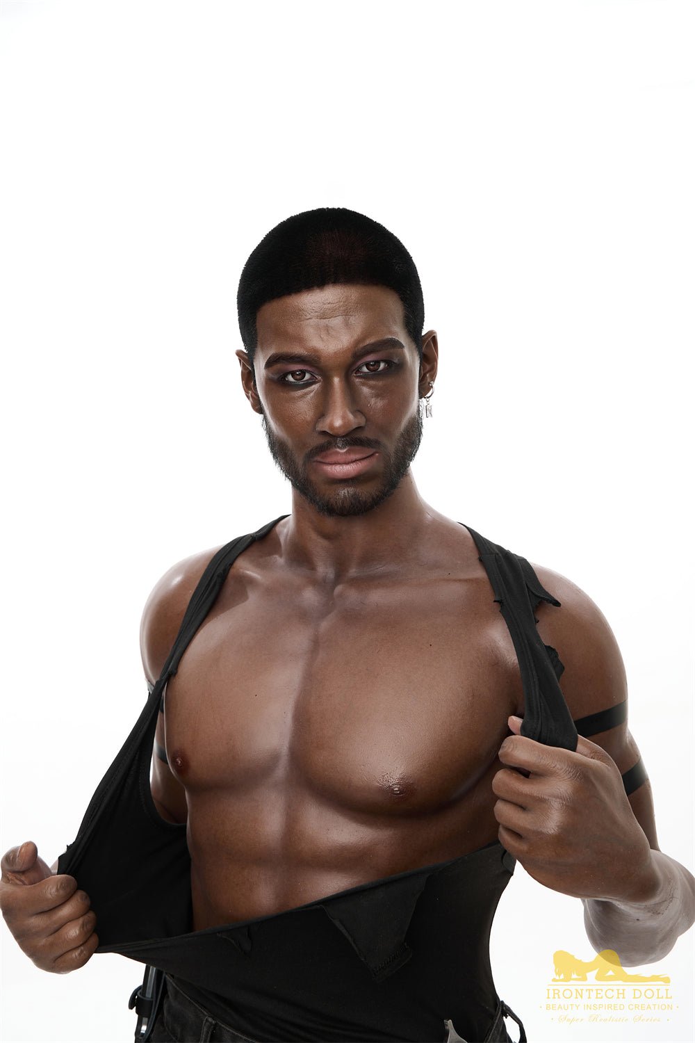 Irontech Silicone Black Male Love Doll 176cm M7 Bill - Sex Doll