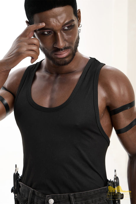 Irontech Silicone Black Male Love Doll 176cm M7 Bill - Sex Doll