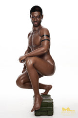 Irontech Silicone Black Male Love Doll 176cm M7 Bill - Sex Doll