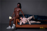 Irontech Silicone Black Sex Doll 170cm M7 Bill Realistic Full Body - Sex Doll