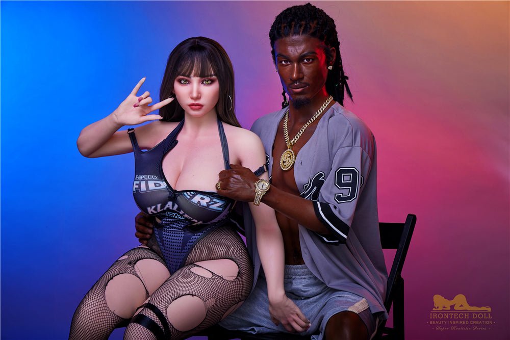 Irontech Silicone Black Sex Doll 170cm M7 Bill Realistic Full Body - Sex Doll
