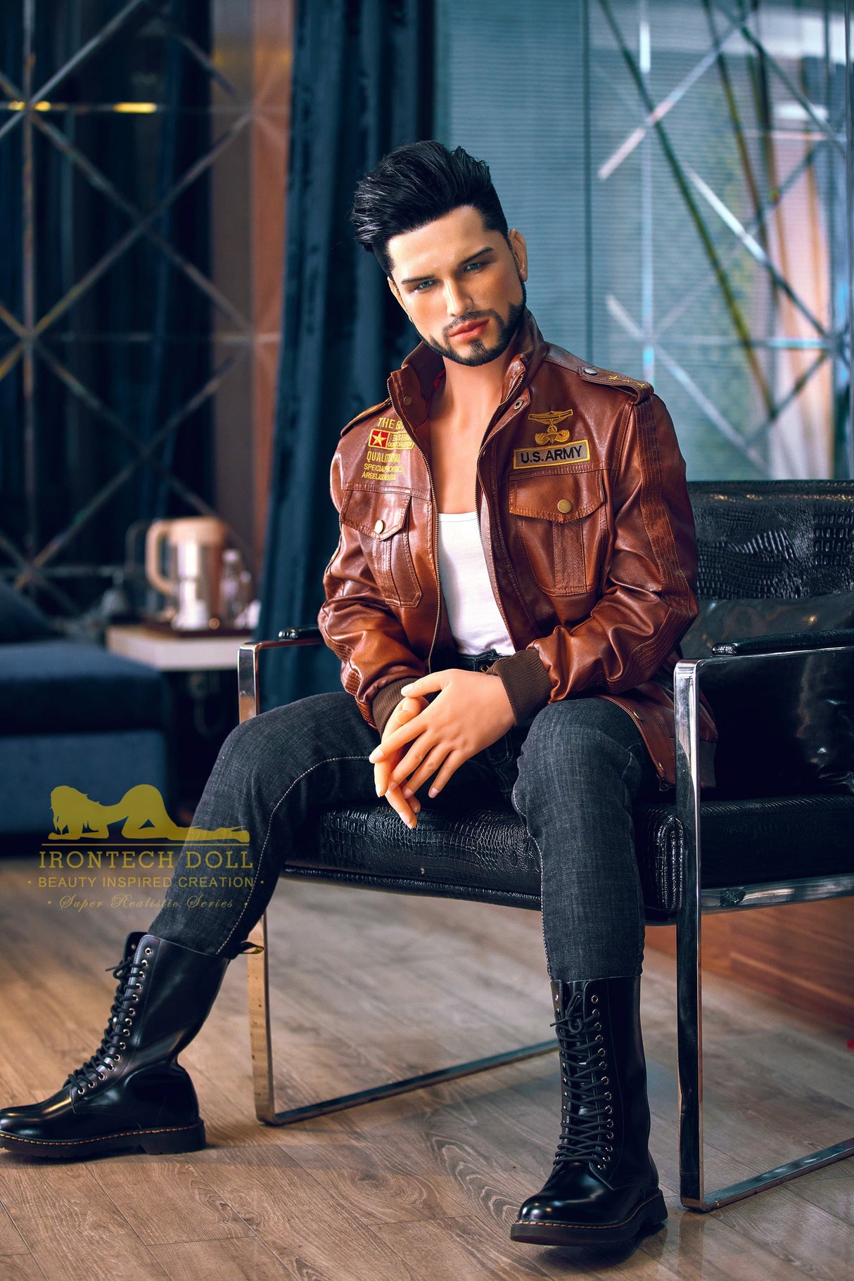 Irontech TPE Male Sex Doll 162cm Kevin With Silicone Head - Sex Doll