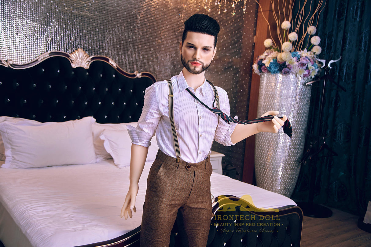 Irontech TPE Silicone Sex Doll 162cm M1 Kevin Realistic Body - Sex Doll