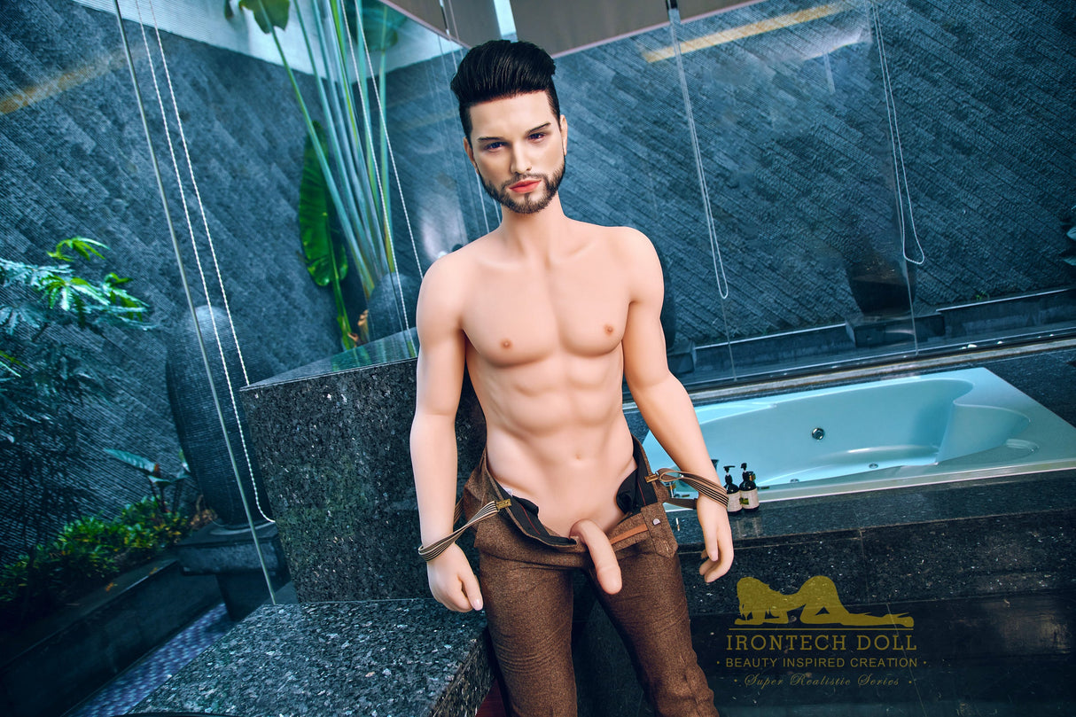 Irontech TPE Silicone Sex Doll 162cm M1 Kevin Realistic Body - Sex Doll