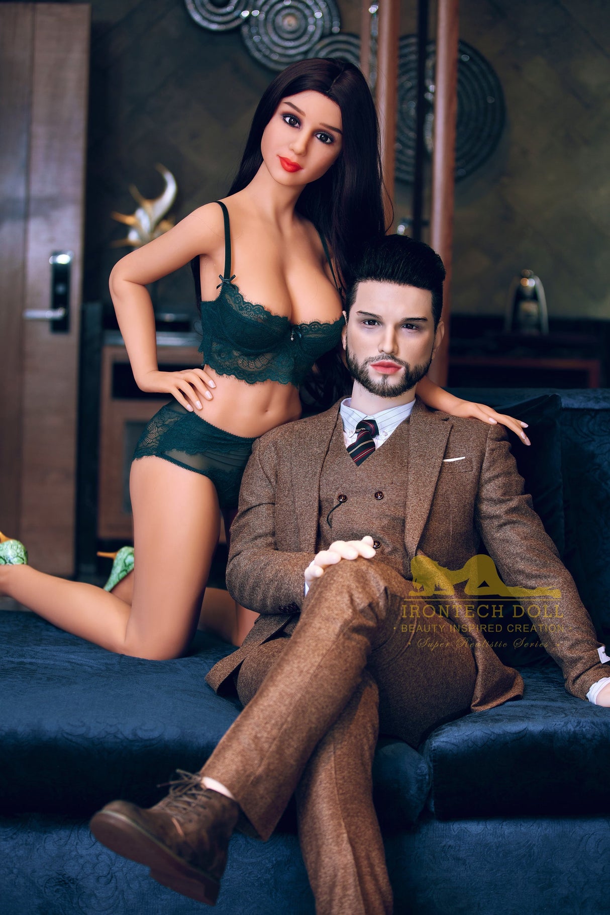Irontech TPE Silicone Sex Doll 162cm M1 Kevin Realistic Body - Sex Doll