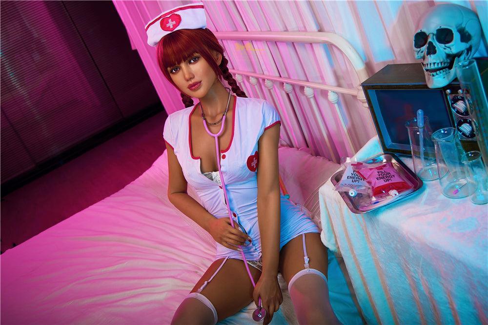 Irontechdoll 168cm Silicone Nurse Robot Sex Doll S13 Celine - Naughty by Nature Adult Store