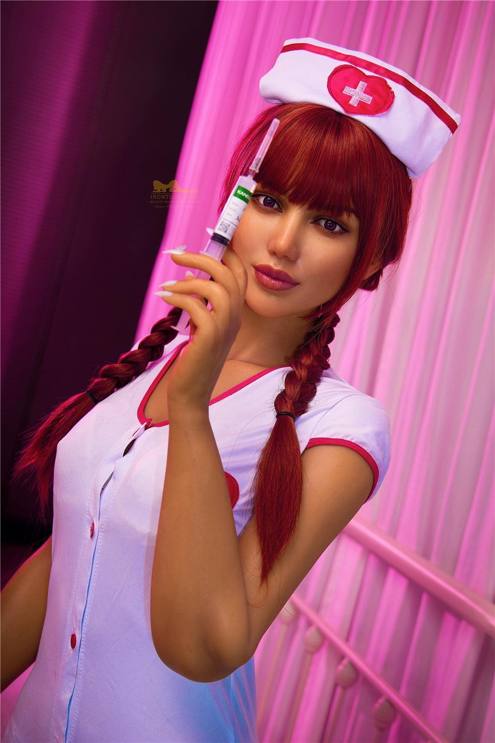 Irontechdoll 168cm Silicone Nurse Robot Sex Doll S13 Celine - Naughty by Nature Adult Store