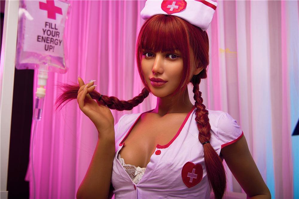Irontechdoll 168cm Silicone Nurse Sex Doll S13 Celine - Sex doll