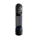 ISP90 Curve Infrared Automatic LCD Penis Pump Blue - Adult Toys