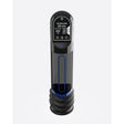 ISP90 Curve Infrared Automatic LCD Penis Pump Blue - Adult Toys