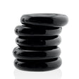 Jacker Stack 5 Pc Strong Cock Ring Black - Adult Toys