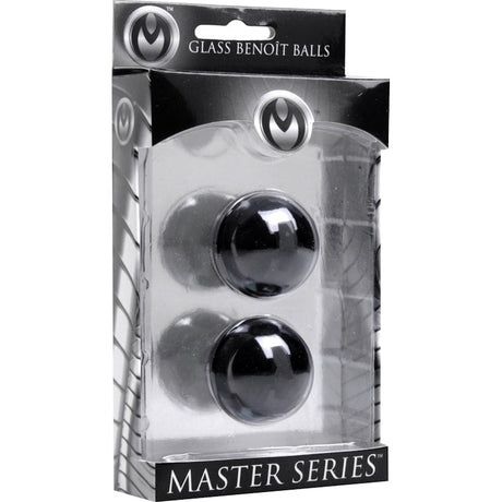 Jaded Glass Ben Wa Balls 30mm - Adult Toys