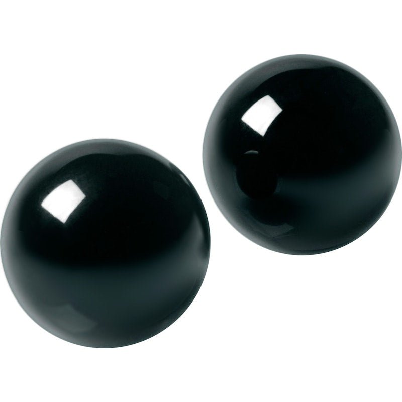 Jaded Glass Ben Wa Balls 30mm - Adult Toys