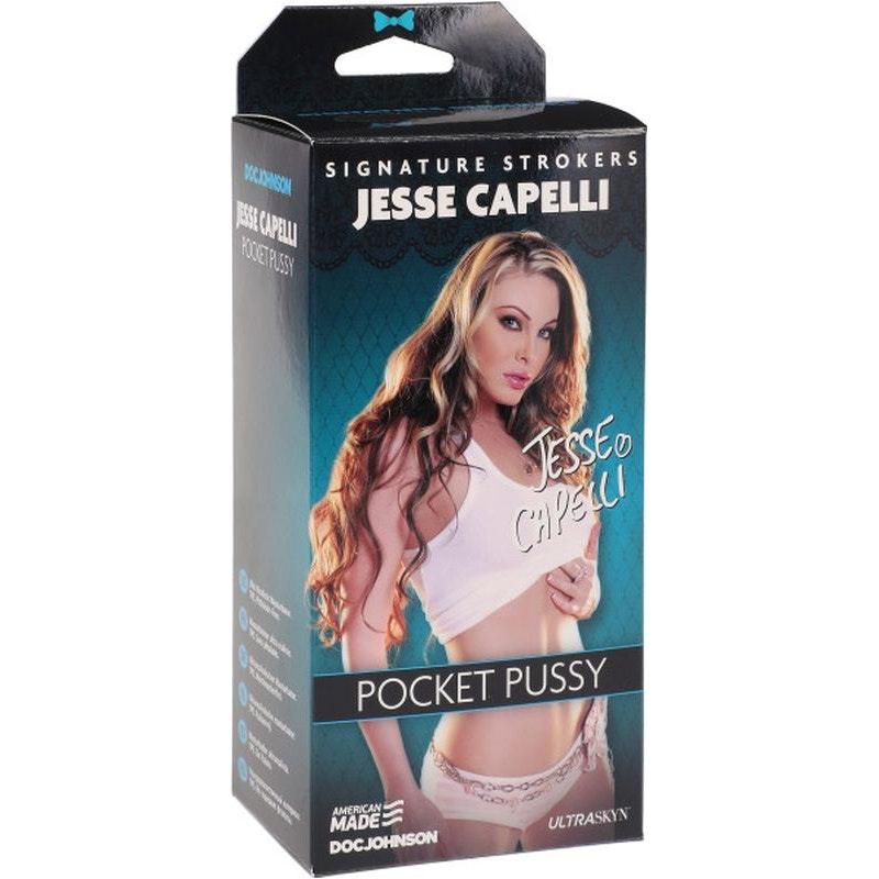Jesse Capelli Pocket Pussy – Ultraskyn Signature Stroker by Vanilla - Adult Toys